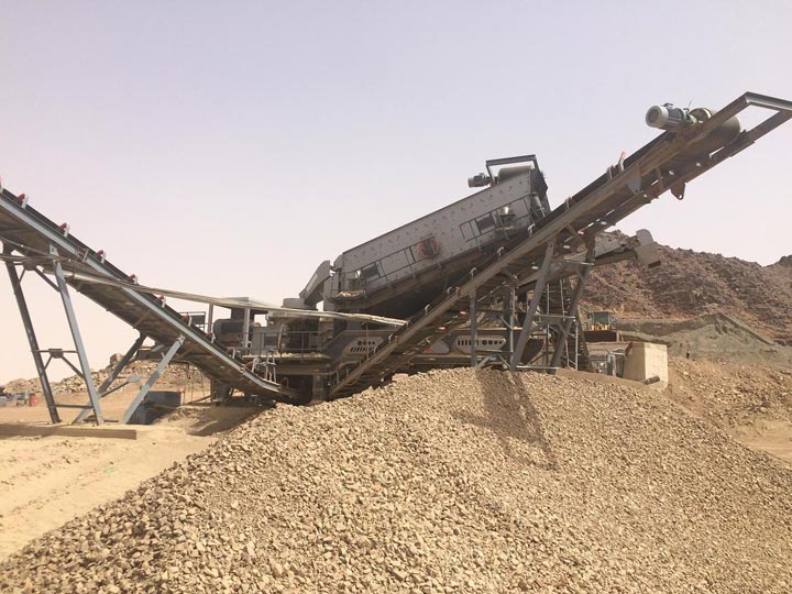 200TPH Building Waste Crushing Plant