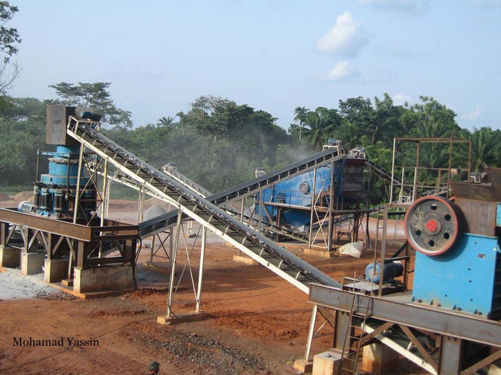 Indonesia 200TPH Andesite Crushing Plant