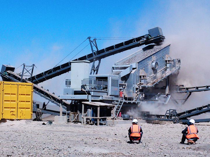 Zambia 200TPH Granite Crushing Plant